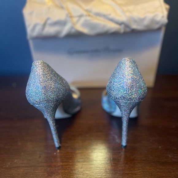 Gianvito Rossi Silver Kaleido Heels - Picture 5 of 6